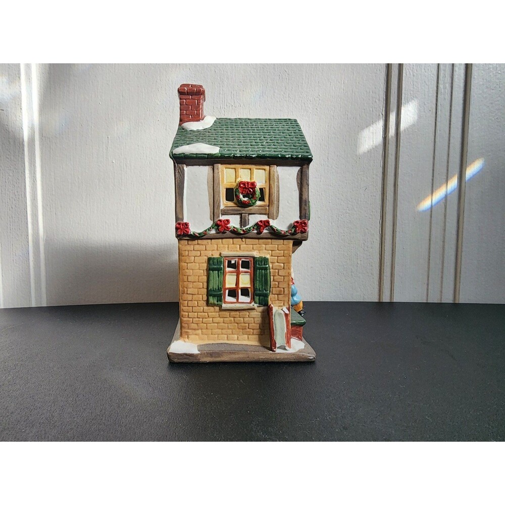 Lemax 1991 Vintage Ceramic Christmas Village "Dombey & Son" Shop - Picture 4 of 8